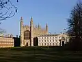 King's College Chapel viewed from the Backs.