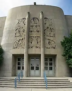 Facade,Robert Stanton Theater,King City High School, 1939