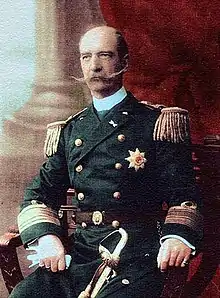 King George in Admiral's uniform of the Hellenic Navy