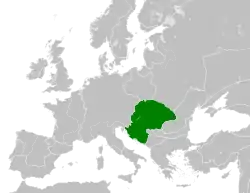 Kingdom of Hungary in 1190