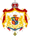 The Romanian coat of arms (1881–1921)