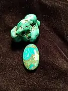 Turquoise, one of three December birthstones