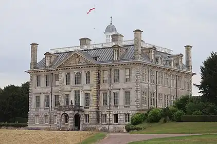 The house seen from the north west