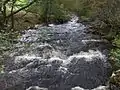 Kip Water upstream from the bridge at Millhouse