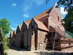 Medieval church in Niepars