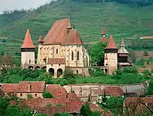 Biertan fortified church (German: Birthälm) was the see of the Evangelical Lutheran Bishop in Transylvania between 1572 and 1867.