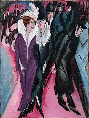 Ernst Kirchner, Die Brücke, 1913