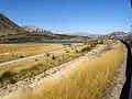 The TranzAlpine Near Lake Sarah.