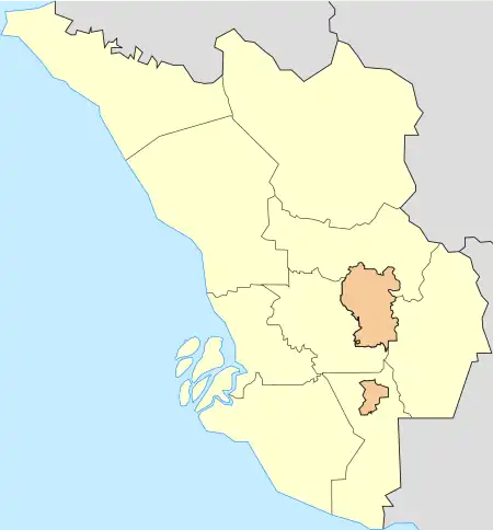 Tanjung Karang is located in Selangor