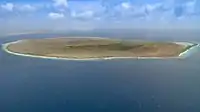 Aerial view of Klein Bonaire