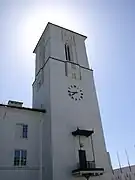 The tower of Bærum Town Hall