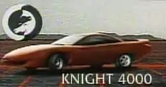 Image of the Knight 4000 in an in-film presentation