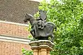 "Statue on Knights Templar Column", London, 2000