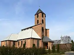 Saint Lawrence church in Wielgie