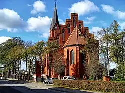 Church of the Nativity of the Virgin Mary in Łąg