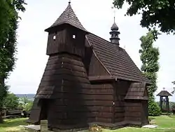 John the Baptist Church in Rzepiennik Biskupi from 16th century