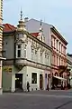 Shops and public buildings on Mlynská (Mill) Street