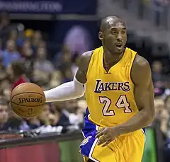 Photo of Kobe Bryant in 2014