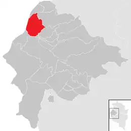 Location in the district