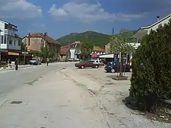 The main street