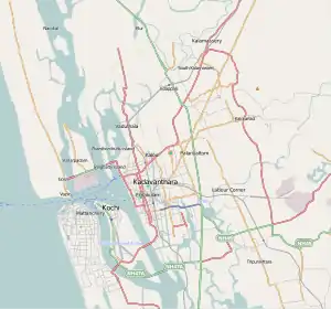 Pettah is located in Kochi