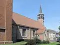 Church in Moerbeke, Belgium