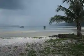 Koh Rong Sanloem during rainy season 2014