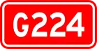 alt=National Highway 224
 shield