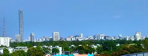 Skyline of Chowringhee, kolkata