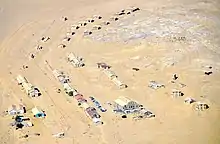 Aerial view of Kolmanskop (2017)