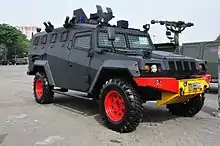 Brimob Pindad Komodo tactical vehicle