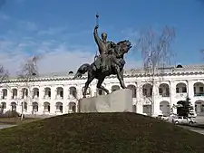 Monument dedicated to Hetman Petro-Konashevych Sagaydachny