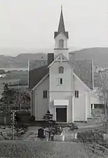 View of the old church