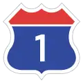 Expressway No.1 shield}}