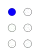 ⠁ (braille pattern dots-1) 