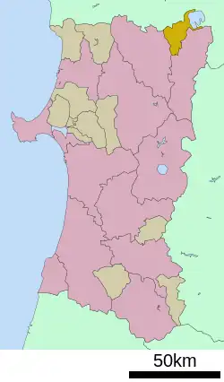 Location of Kosaka