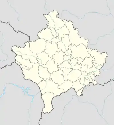 Zhegër is located in Kosovo