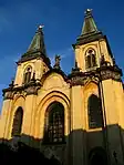 Church in Roudnice nad Labem by Octavio Broggio.