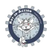 The official logo of Kot-in-Action Creative Artel