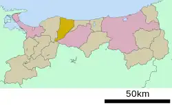 Location of Kotoura