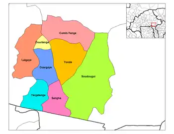 Lalgaye Department location in the province