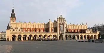 Cloth hall in Krakow (1556-60)