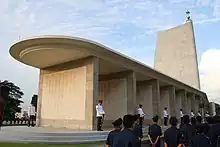 The Kranji War Memorial during the Remembrance Day Ceremony proceedings on 13 November 2005