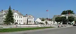 Krāslava town centre