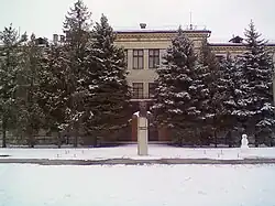 Crop research institute building in Krasnoslobodsk