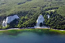 Victoria-Sicht (Victoria's View) and Königsstuhl from above