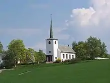 Kroer Church at  Ås in Akershus