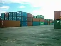 Containers at Kuantan Port