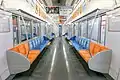 313-2000 series interior view showing longitudinal seating, January 2022