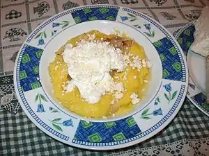 Image 5Mămăligă with cheese and greaves (from Moldovan cuisine)